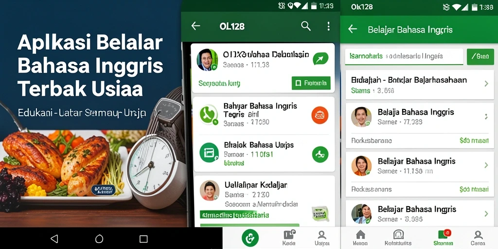 Tampilan antarmuka OLX128 yang user-friendly dan menarik.